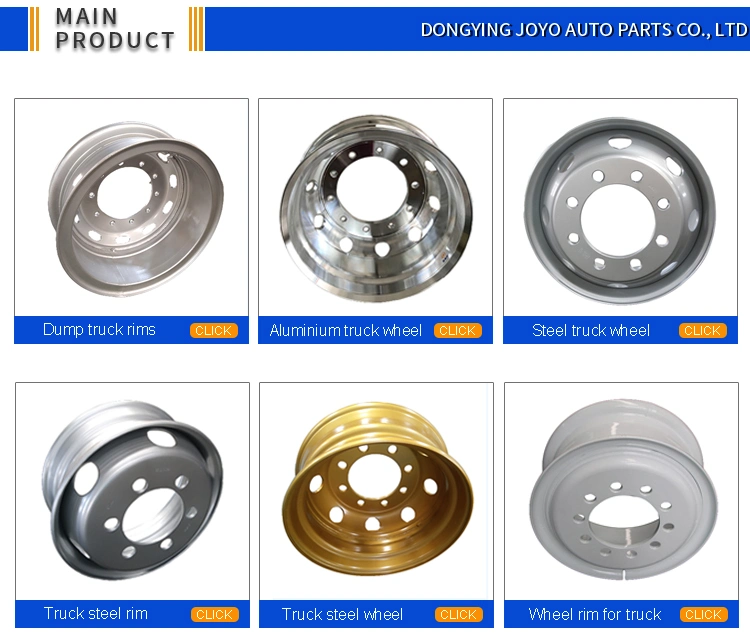 22.5*11.75 Is Antioxidant in Steel Truck Wheel