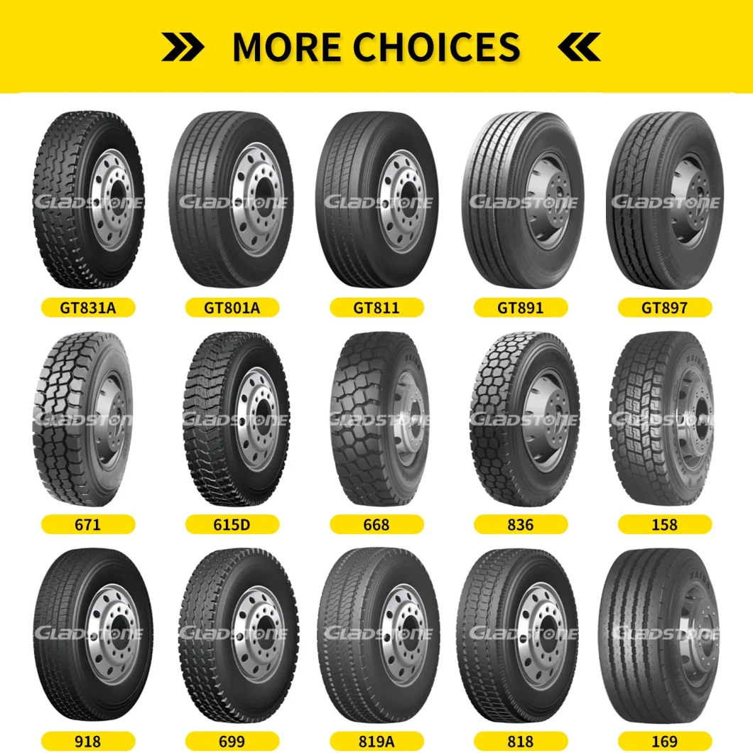 Tuneful/Dovroad/Doupro Tyre Factory Cheap Tyre All Steel Radial Light Truck Tyre Bus Tyre 13r22.5