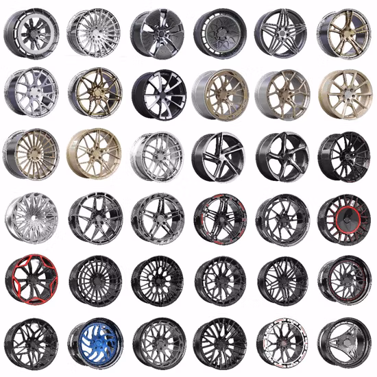 ホットファクトリーリム鍛造アルミリム 17 インチ合金ホイール 21 インチ車合金ホイール